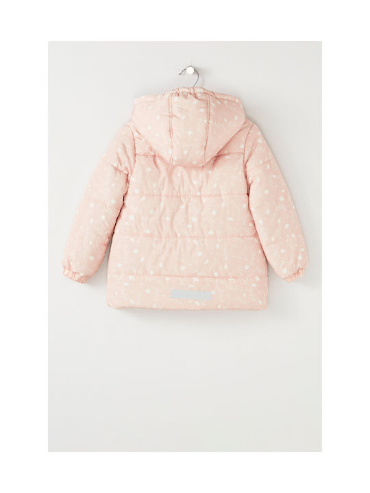 E PLUS M Kids Casual Jacket with Hood Pink