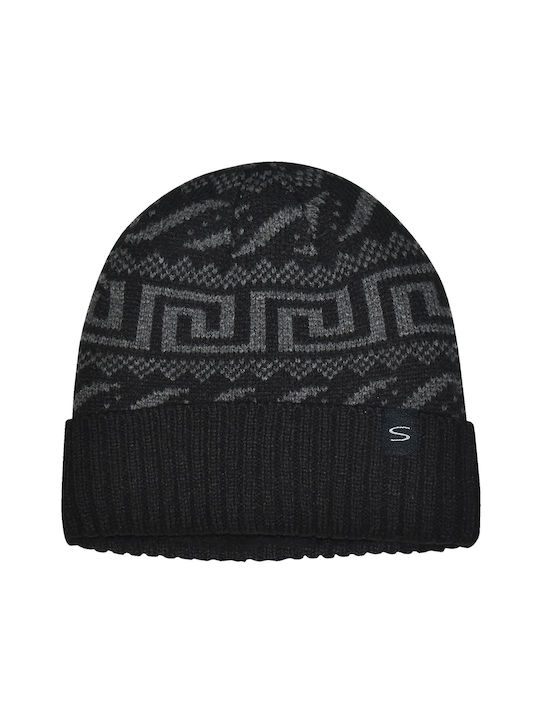 Stamion Kids Beanie Knitted Black