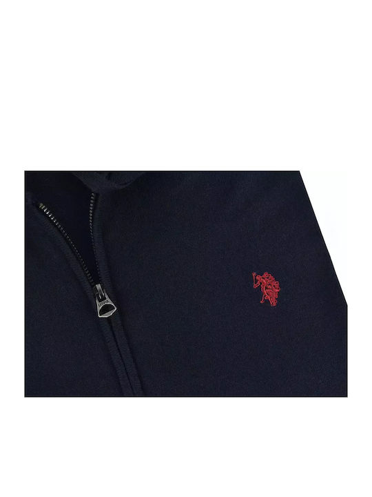 U.S. Polo Assn. Herren Sweatshirt Jacke Blue