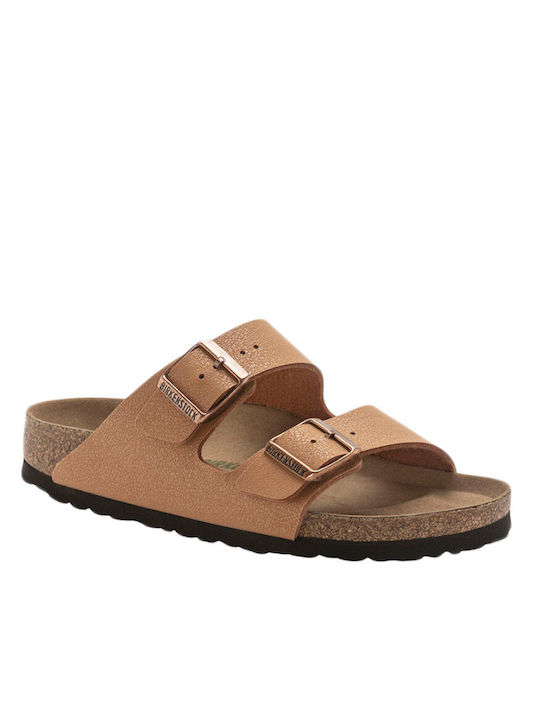 Arizona Bs Women's Flat Sandals Anatomic Pecan Narrow Fit