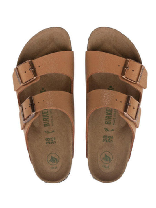 Arizona Bs Women's Flat Sandals Anatomic Pecan Narrow Fit