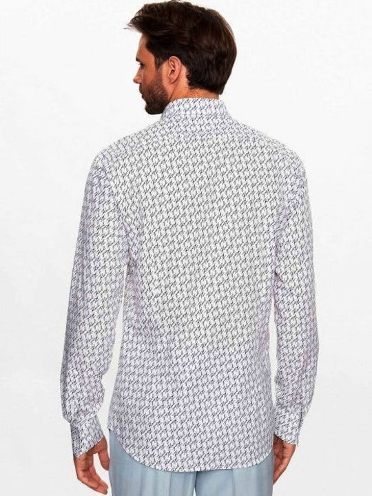 Karl Lagerfeld Men's Shirt Long Sleeve White