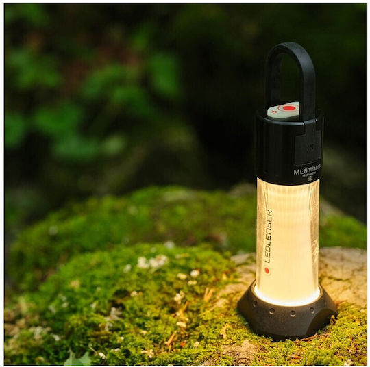 LedLenser Ml6 Led Rechargeable Lantern for Camping with Flashlight 750 Lumens White