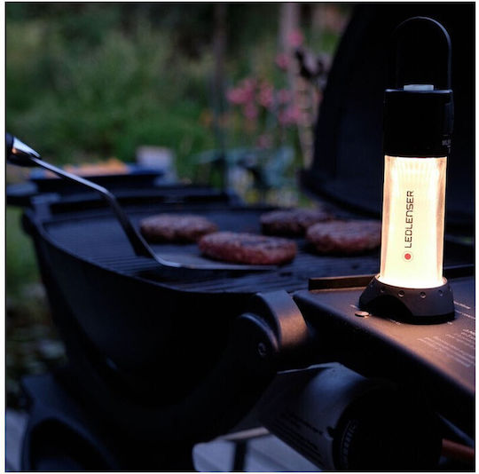 LedLenser Ml6 Led Rechargeable Lantern for Camping with Flashlight 750 Lumens White