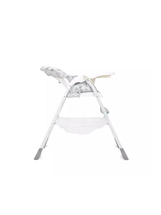 Joie Mimzy Foldable Highchair with Metal Frame & Fabric Seat Gray H1127BAPOR000