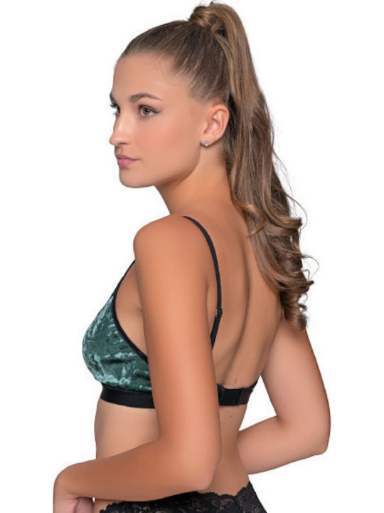 Milena by Paris Bralette Σουτιέν Λαδί