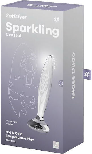Satisfyer Satisfyer Sparkling Crystal Anal Plug Transparente
