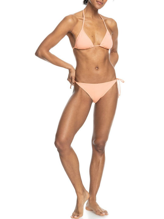 Roxy Bikini Slip with Ties Papaya Punch