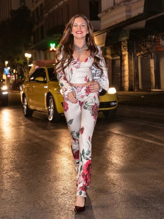 Γυναικεία Παντελόνα Floral
