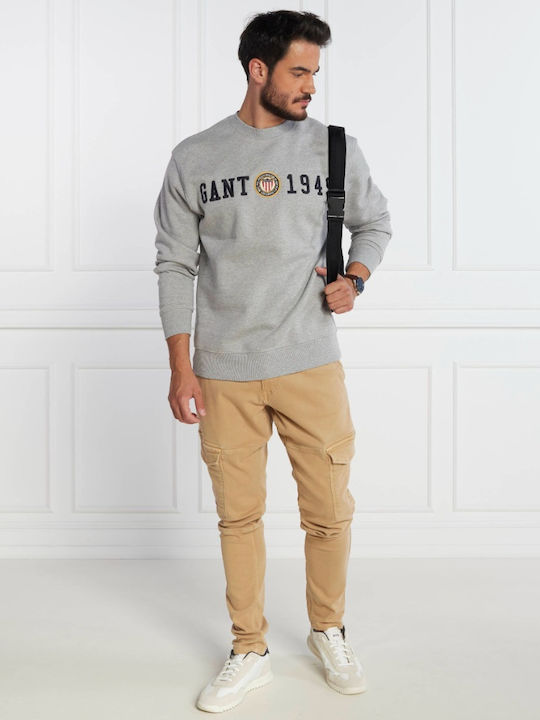 Gant Men's Sweatshirt Gray