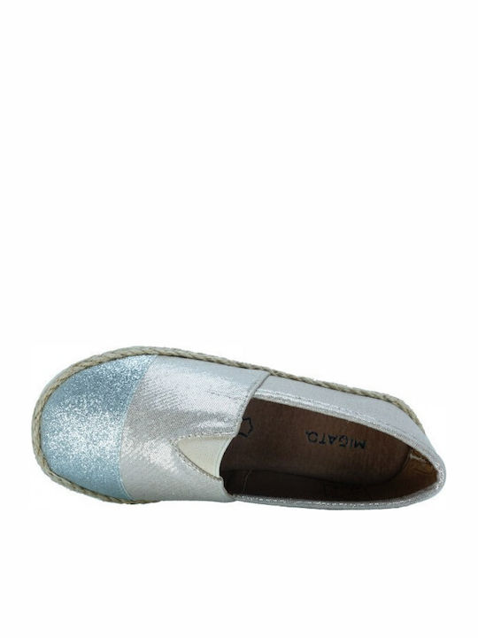 Παιδικές Εσπαντρίγιες Slip-On Ασημί