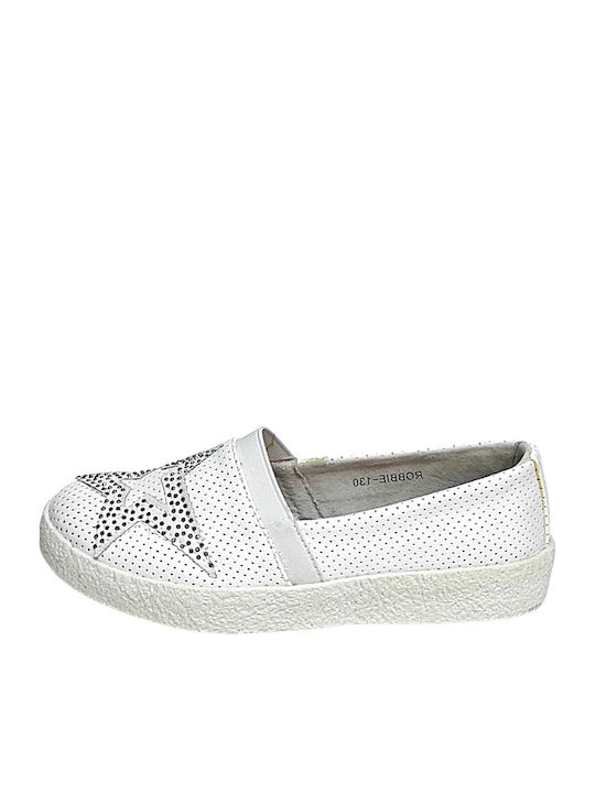 Kids Espradrilles Slip-On White