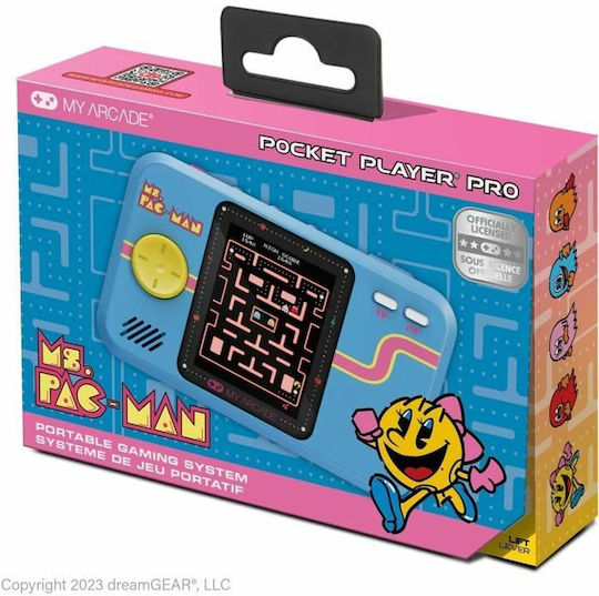 My Arcade Pocket Player PRO - Ms. Pac-Man (EN-FR) Consolă Portabilă pentru Copii