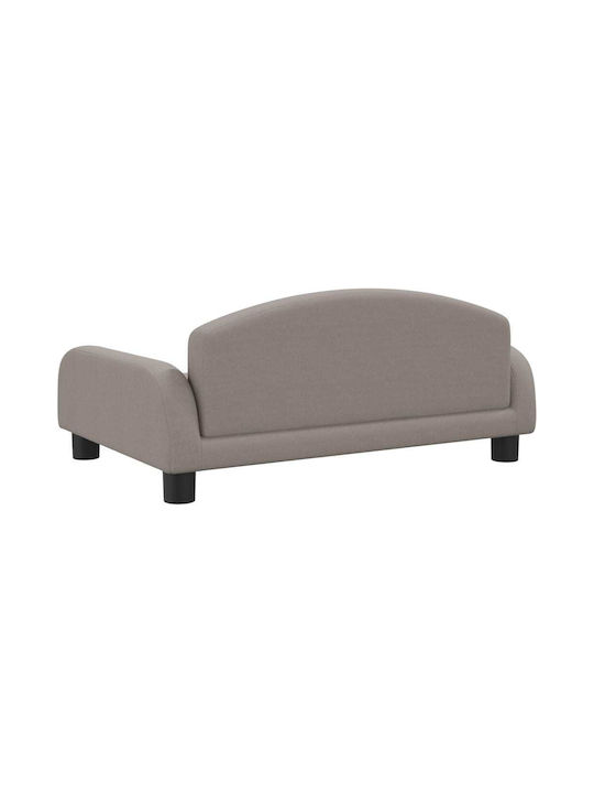 Kids Sofa with Armrests Brown 70x45x30cm