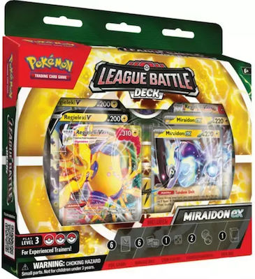 Pokemon Miraidon Ex League Battle Pokémon Deck