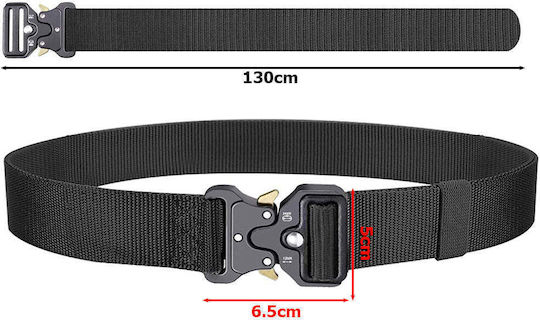 Verk Group Elastic Centură Militară Tactical Black 40mm