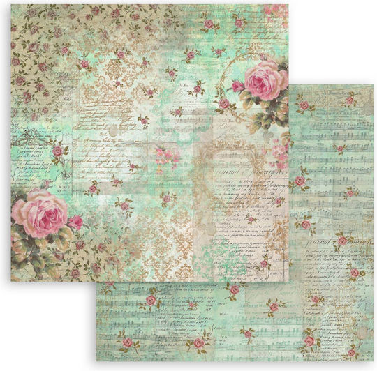 Stamperia Φύλλα Scrapbooking 10 φύλλα 10τμχ