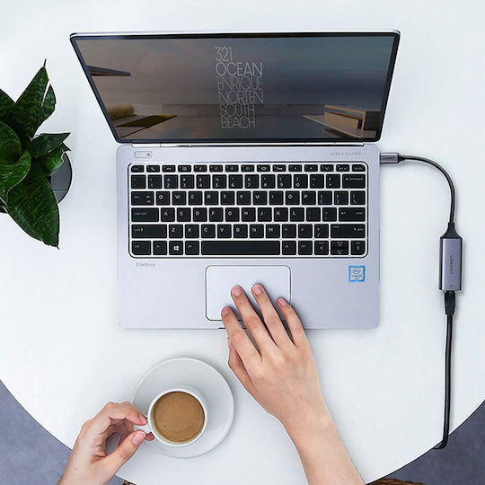 Ugreen CM199 USB-C Netzwerkadapter mit Verkabelter Verbindung Gigabit Ethernet