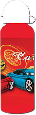 Cars Kinder Trinkflasche Disney Autos Aluminium Rot 500ml