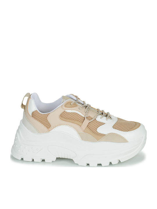 Γυναικεία Chunky Sneakers Μπεζ