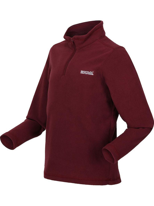 Kinderhemd Langarm Burgundisch Hot Shot Ii