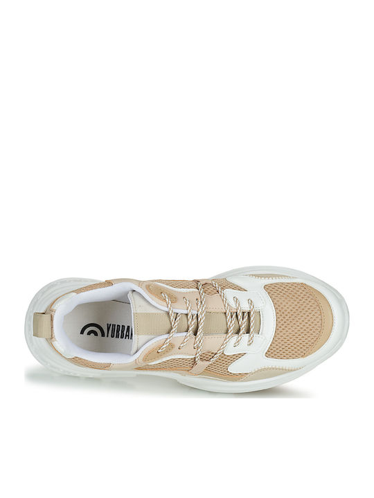Γυναικεία Chunky Sneakers Μπεζ