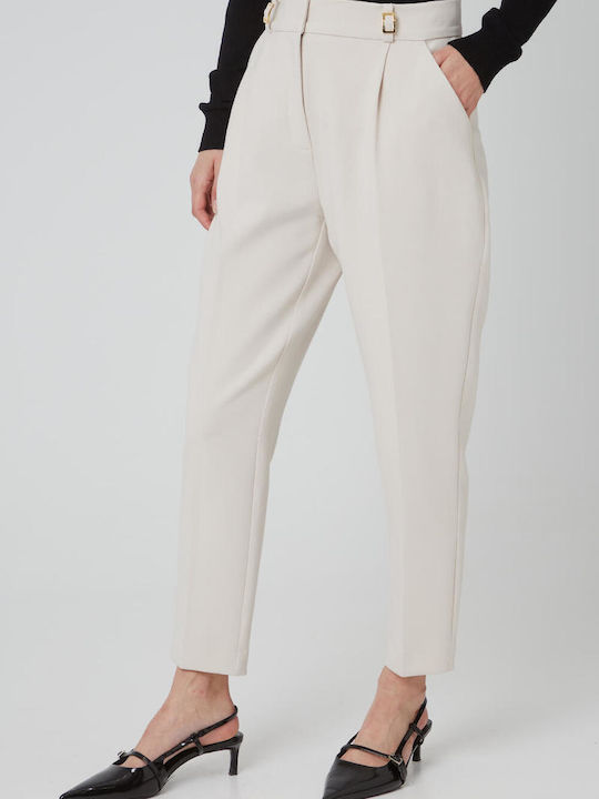 Bill Cost Women's Fabric Trousers VANILLA