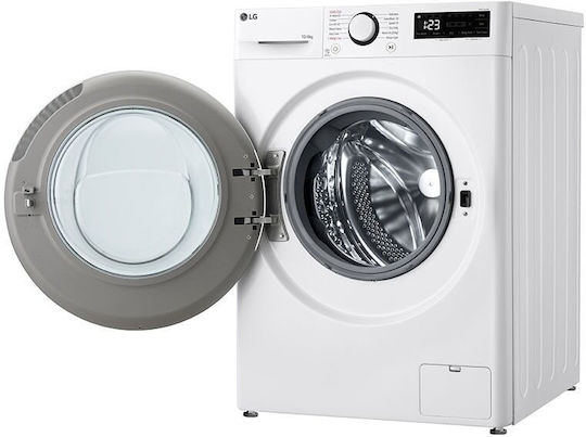 LG Πλυντήριο-Στεγνωτήριο Ρούχων 10kg/6kg Ατμού 1400 Στροφές