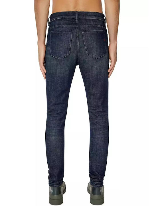 Diesel Amny Men's Jeans Pants in Slim Fit BLEU 09D90