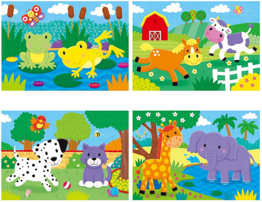 Детски Пъзел Животни за Над 2 години+ Години 5бр Galt Toys