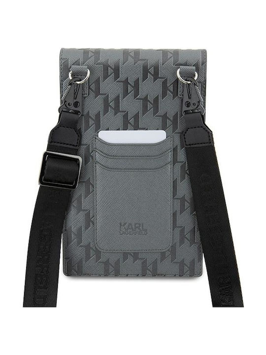 Herrentasche Schulter / Crossbody Gray