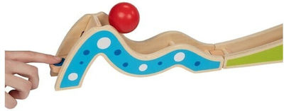 Goki Wooden Construction Toy Ball Track Construction Set