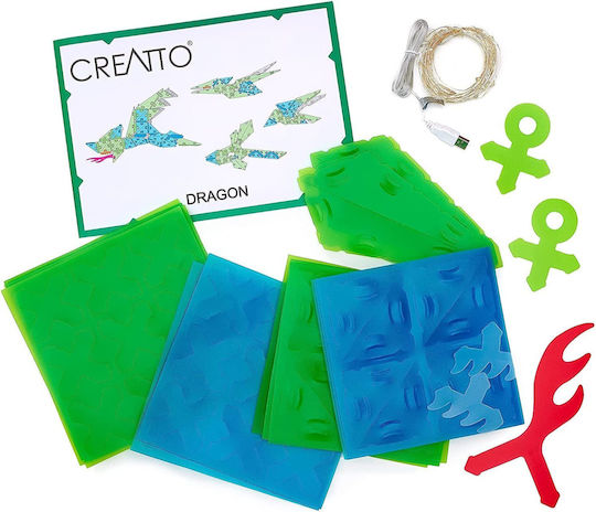 Kosmos Παιχνίδι Κατασκευών Πλαστικό Creatto Dragon 4 in1 για Παιδιά 10+ Ετών