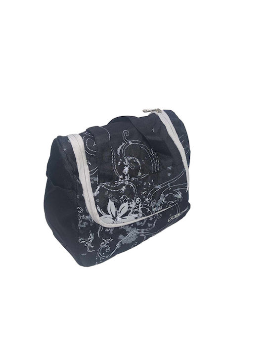 Polo Toiletry Bag Beauty Case in Black color 13cm