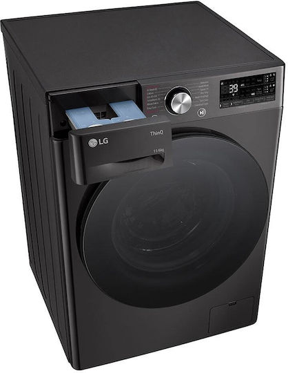LG Πλυντήριο-Στεγνωτήριο Ρούχων 11kg/6kg Ατμού 1400 Στροφές με Wi-Fi