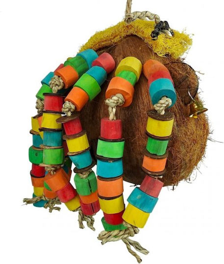 Java Wood Parrot Cage Game 40x20cm