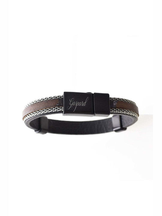 L'atelier de Gaspard Bracelet made of Leather