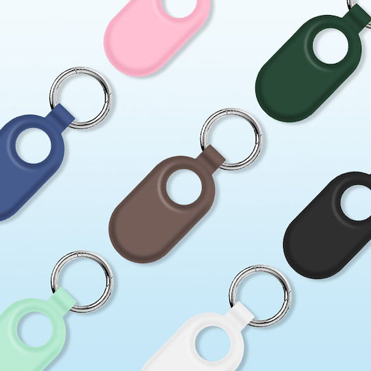 Tech-Protect Icon Θήκη Μπρελόκ Σιλικόνης για SmartTag2 σε Μαύρο χρώμα