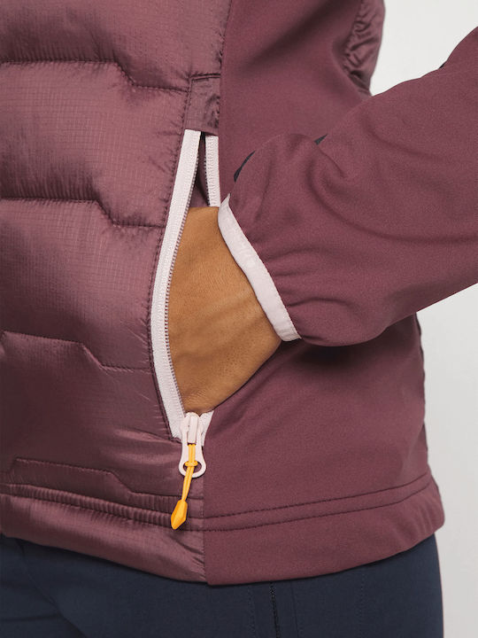 Softshell Γυναικείο Μπουφάν Μπορντό