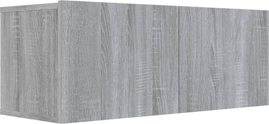 Животно помещение ТВ единица Сива Сонома Д100xШ30cm