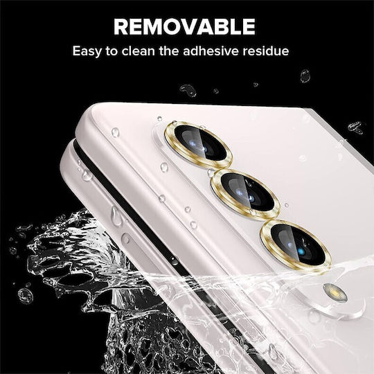 Hat-prince Προστασία Κάμερας Tempered Glass Ασημί για το Galaxy Z Fold5