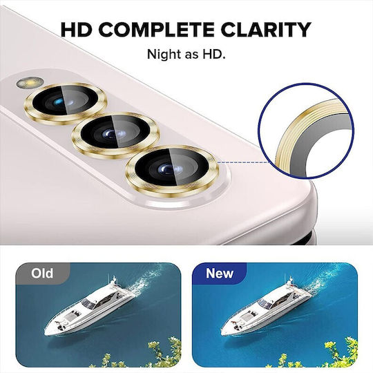 Hat-prince Προστασία Κάμερας Tempered Glass Ασημί για το Galaxy Z Fold5