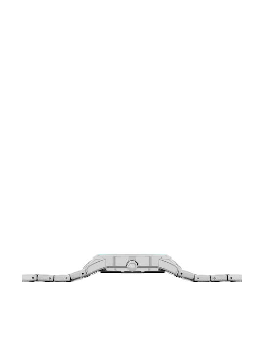Giewont Men's Watch Battery with Silver Metal Bracelet