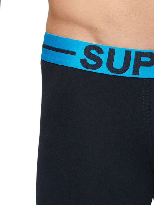 Men's Boxers Dark indigo blue marl 3Pack
