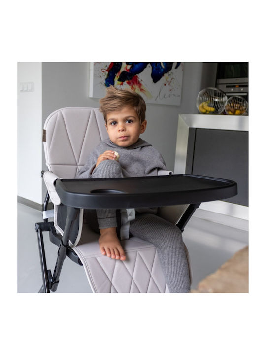 Topmark Lucky Klappbarer Baby Hochstuhl Grau