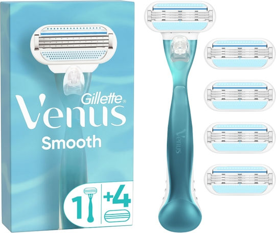 Venus Smooth Ξυραφάκι Σώματος με Ανταλλακτική Κεφαλή 3 Λεπίδων