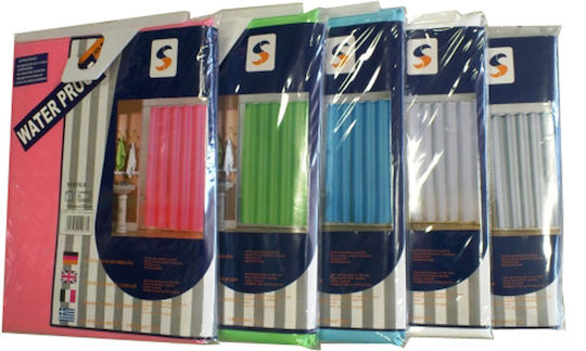 Shower Curtain 240x180cm Various Colours E-0207