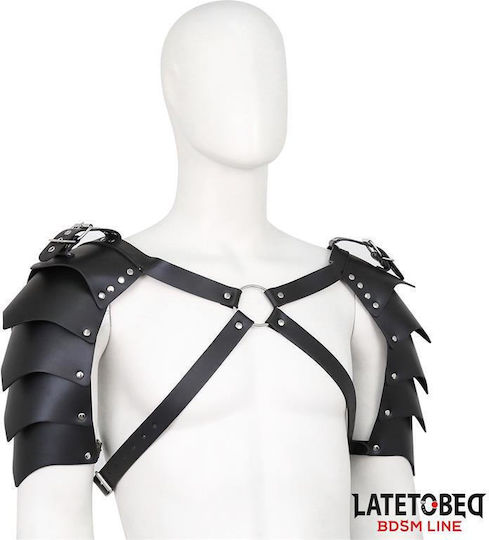 LateToBed Harness Μαύρο