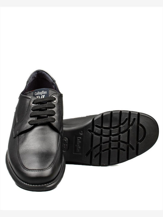 Men's Leather Casual Shoes Black