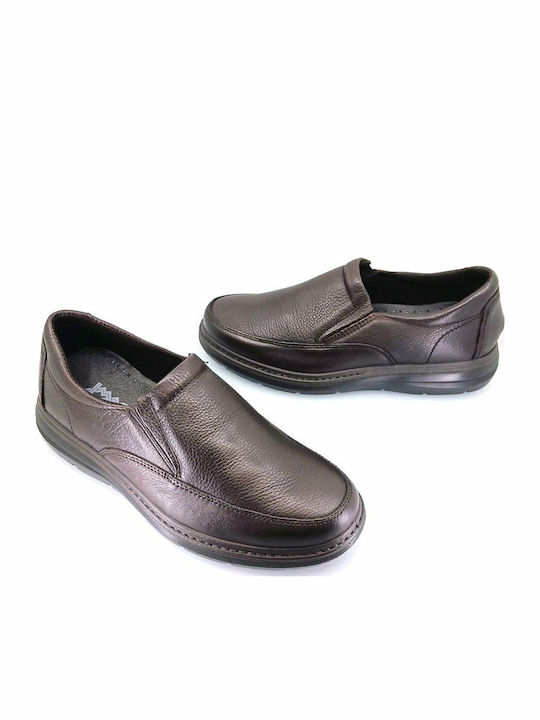 Leder Herren Freizeitschuhe Braun